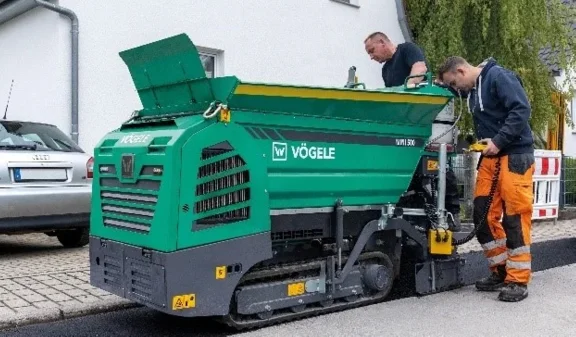 Veliko povpraševanje po novih mini finišerjih